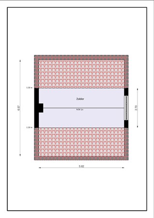 Floorplan - Troelstrastraat 29, 3291 BX Strijen